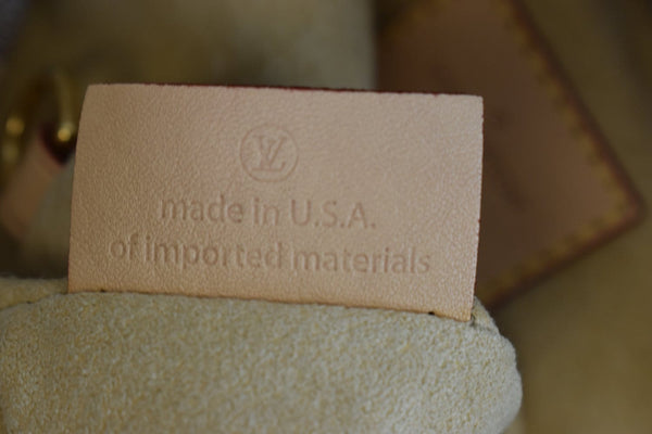 Louis Vuitton Artsy MM Damier Azur bag made in USA