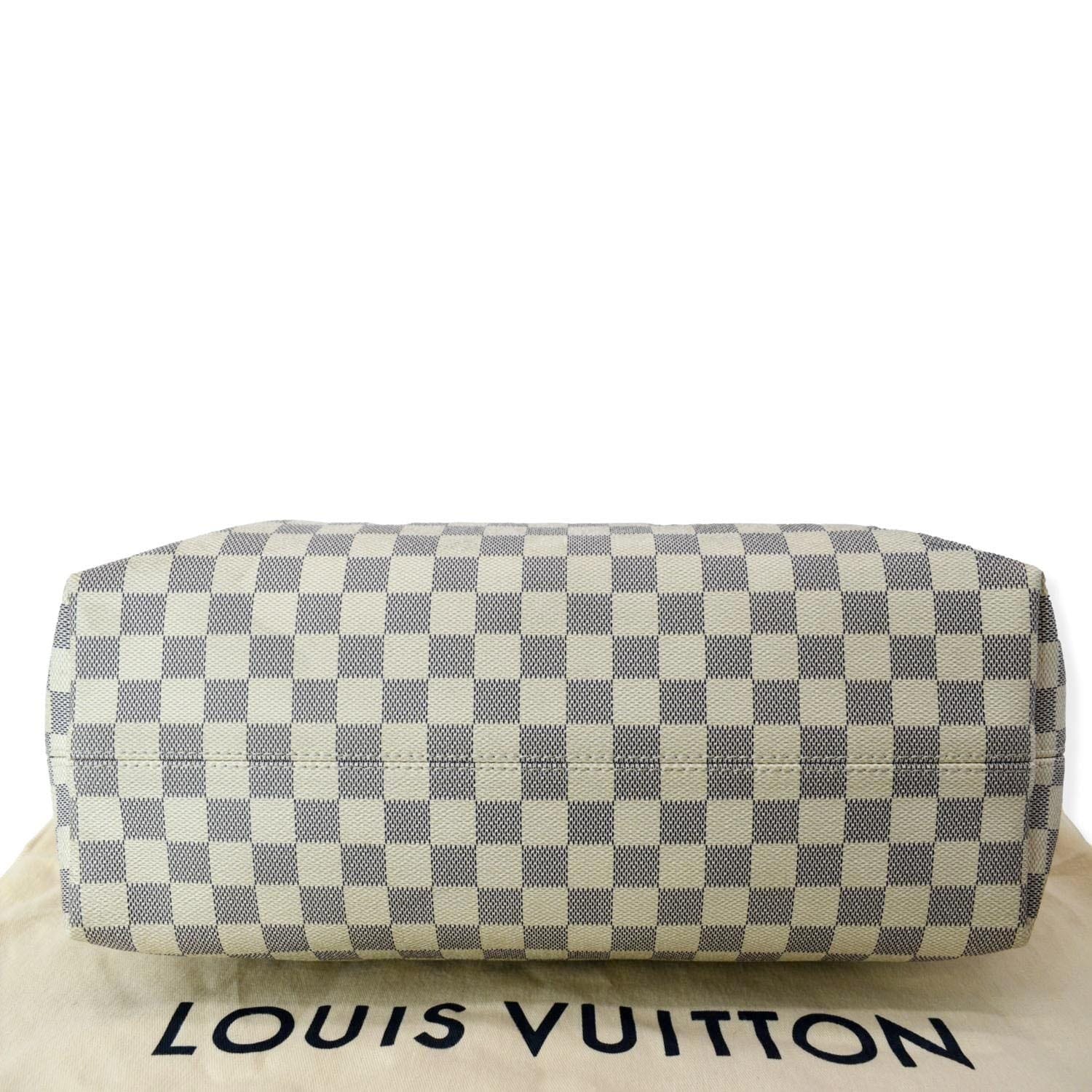 Louis Vuitton Damier Azur Graceful MM Hobo (SHF-q1zhQp) – LuxeDH