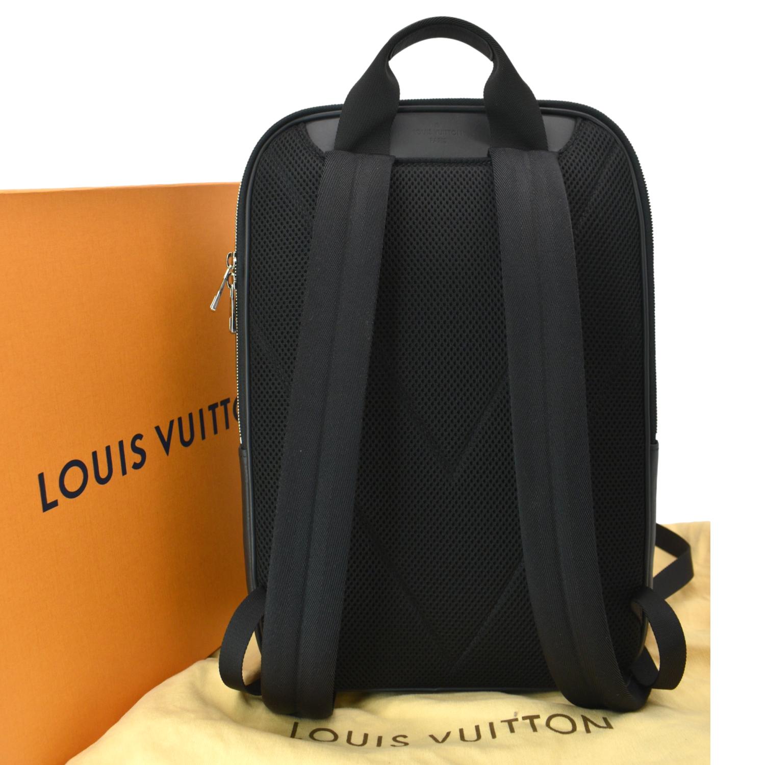 black checkered louis vuitton backpack