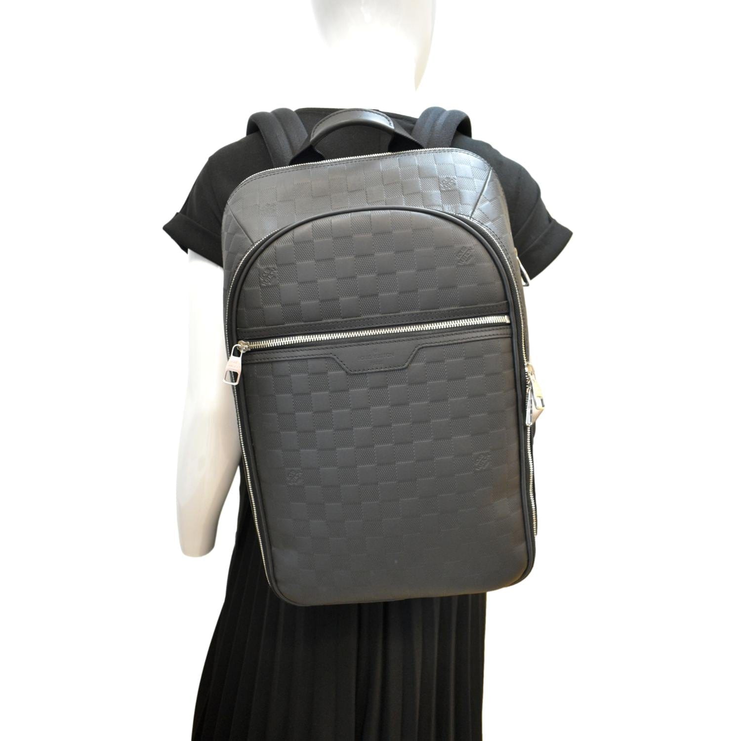 Louis Vuitton Michael NV2 Damier Infini Leather Backpack Bag Louis Vuitton Michael NV2 Damier Infini Leather Backpack Bag
