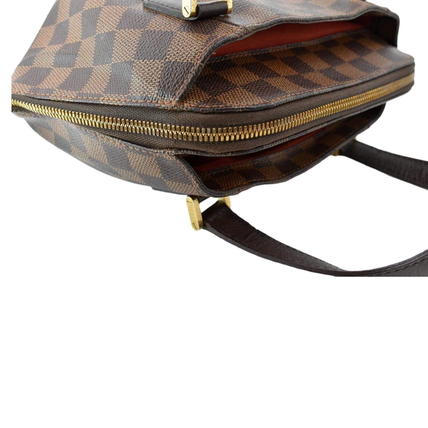 Auth Louis Vuitton Damier Ebene Belem PM N51173 Hand bag 0B270190n"