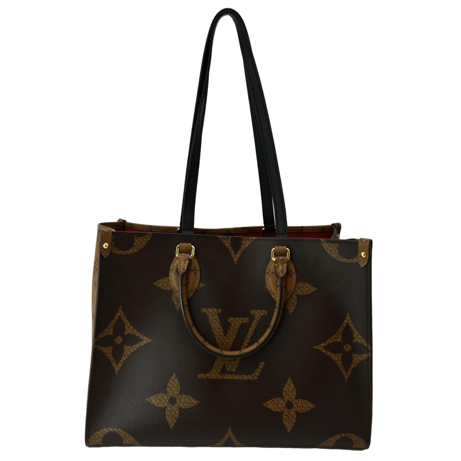 Louis Vuitton OnTheGo MM Tote Bag OUTFITS & REVIEW 😍, Giant Monogram