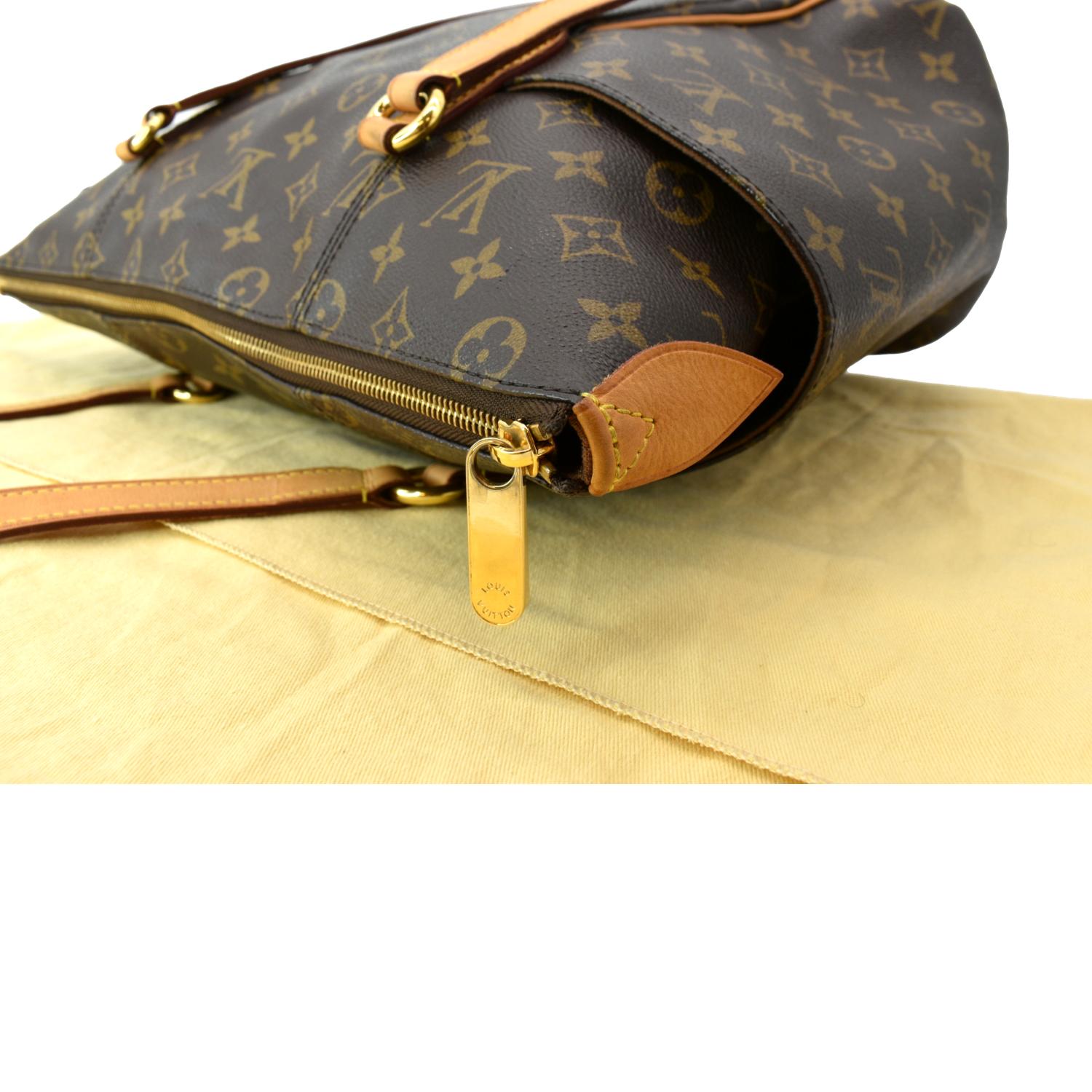 Louis Vuitton Totally Tote MM Brown Leather for sale online