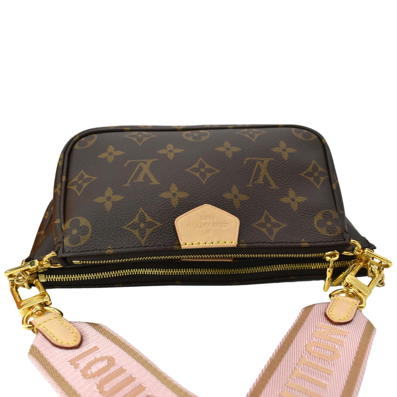 Louis Vuitton Multi Pochette Accessoires Monogram Pink Clutch Crossbod – AE  Deluxe LLC®