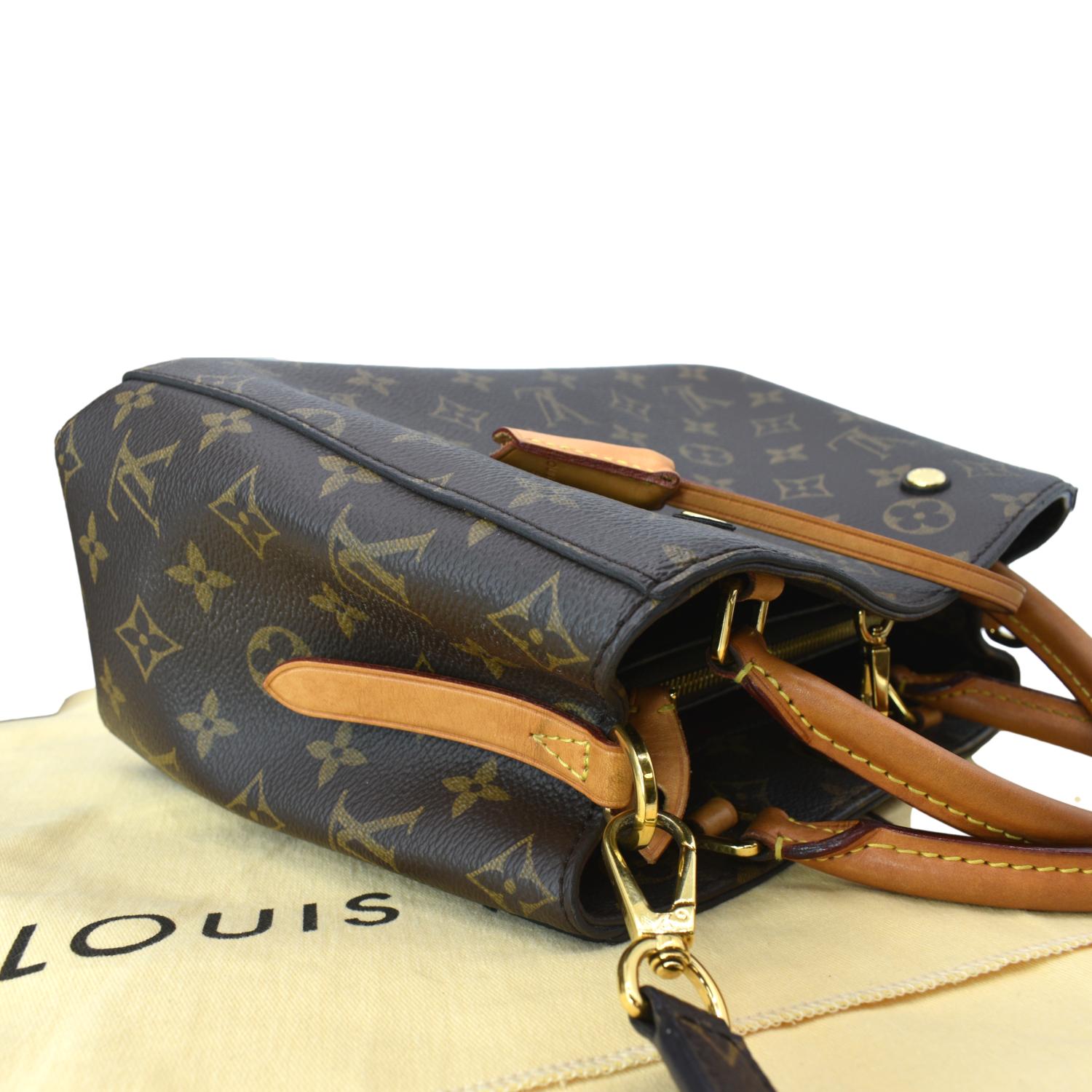 Louis Vuitton Montaigne BB Handbag Shoulder bag Brown M41055