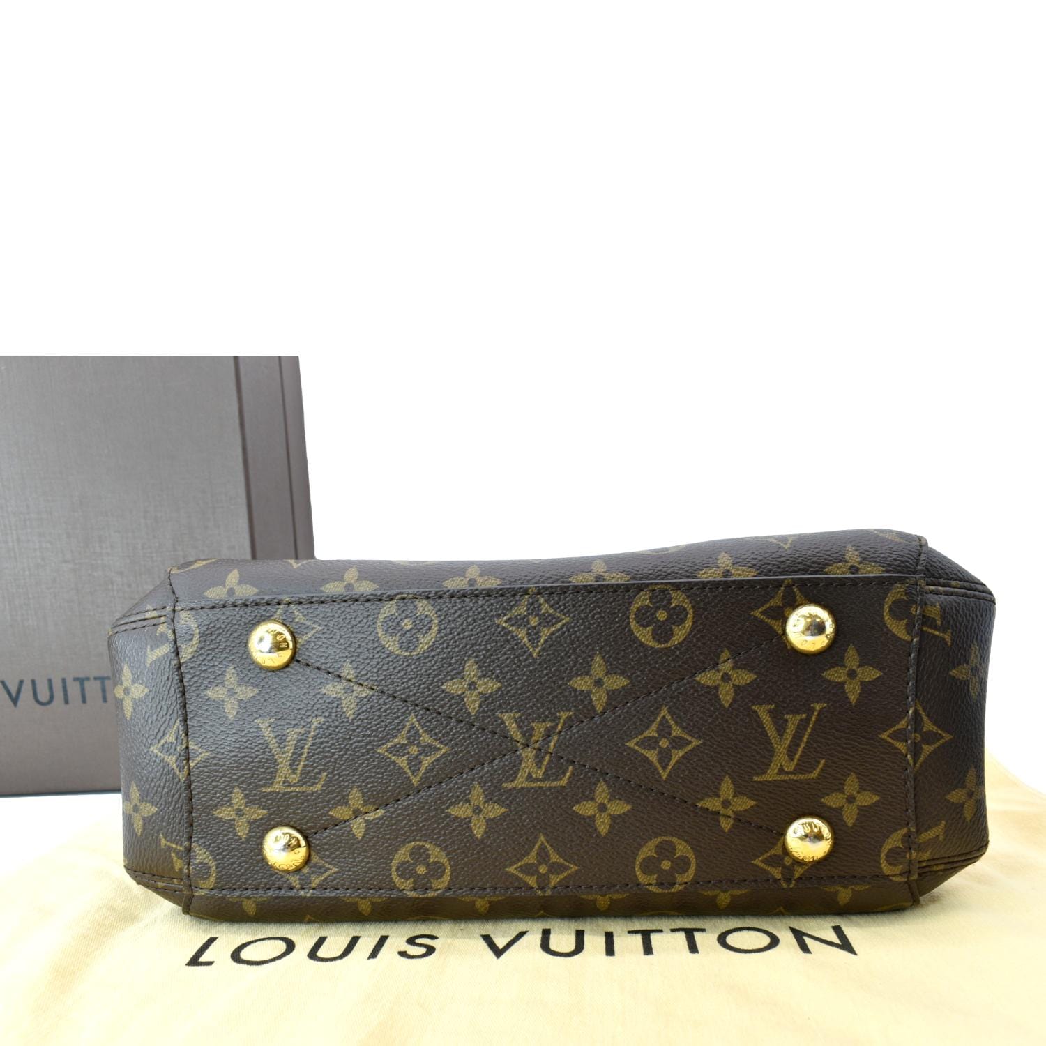 Louis+Vuitton+Montaigne+Shoulder+Bag+BB+Brown+Canvas for sale