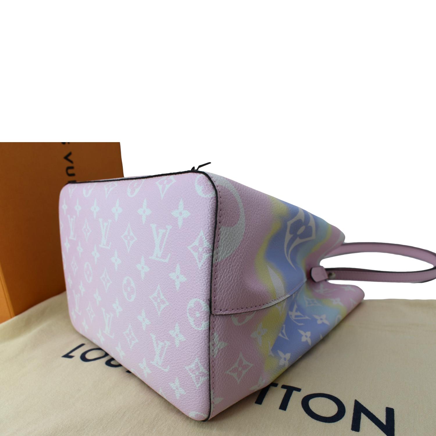 Brand New Louis Vuitton Authentic Escale Pastel Pink Neverfull MM No Pouch