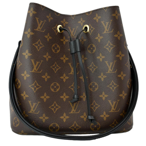LOUIS VUITTON NeoNoe MM Monogram Canvas Shoulder Bag Brown