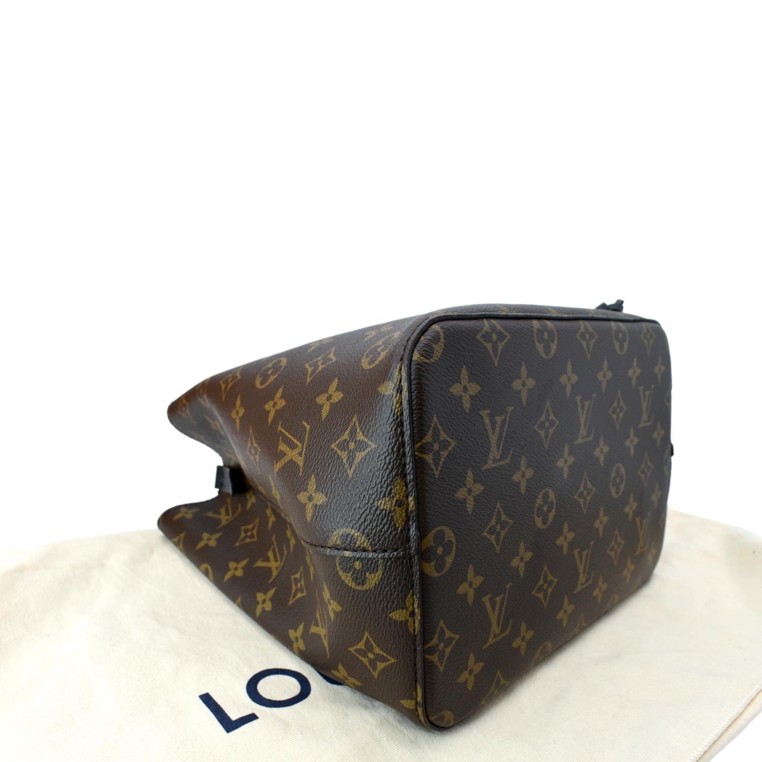 Louis Vuitton, Bags, Louis Vuitton Braided Handle Neonoe Handbag Monogram  Canvas Mm Brown