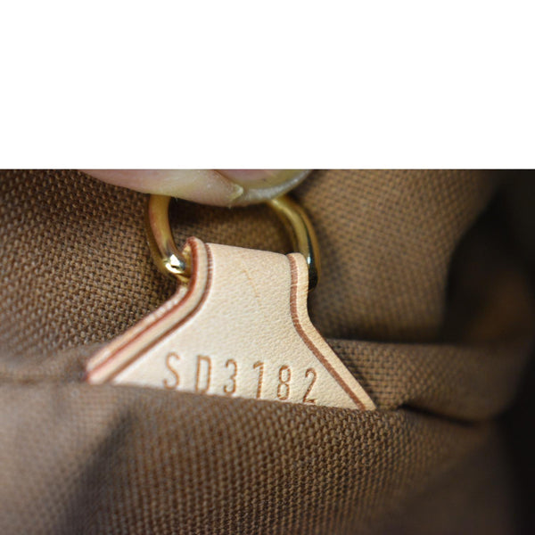 LOUIS VUITTON Tivoli PM Monogram Canvas Satchel Bag Brown