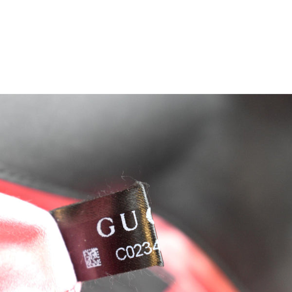 GUCCI GG Marmont Mini Velvet Shoulder Bag Black 446744