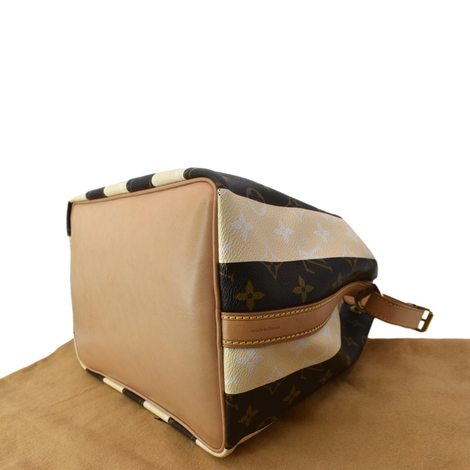 LOUIS VUITTON Petit Noe Monogram Rayures Shoulder Bag Multicolor