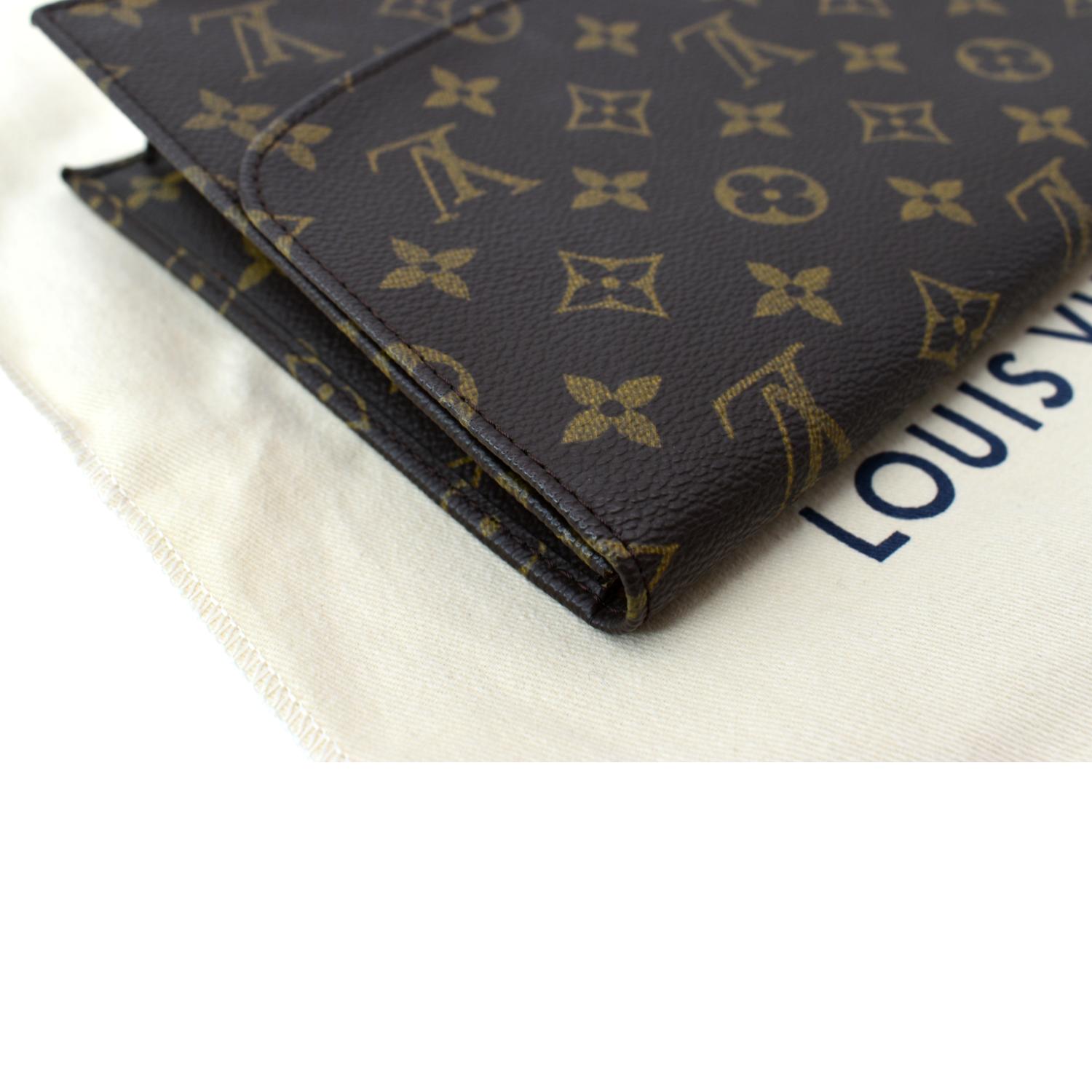 Louis Vuitton Pochette Double Rabat Monogram Canvas 2way Bag at