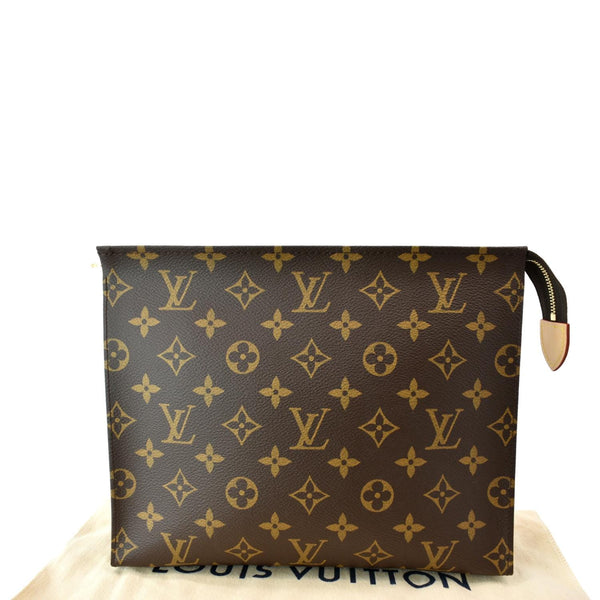 LOUIS VUITTON Toiletry 26 Monogram Canvas Cosmetic Pouch Brown