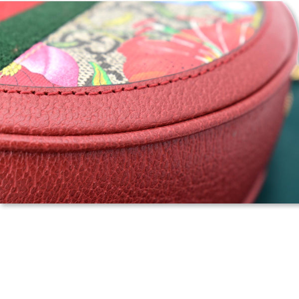 GUCCI Ophidia GG Floral Mini Supreme Backpack Bag Red 598661