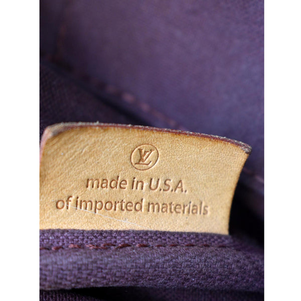 LOUIS VUITTON Favorite MM Monogram Canvas Crossbody Bag Brown