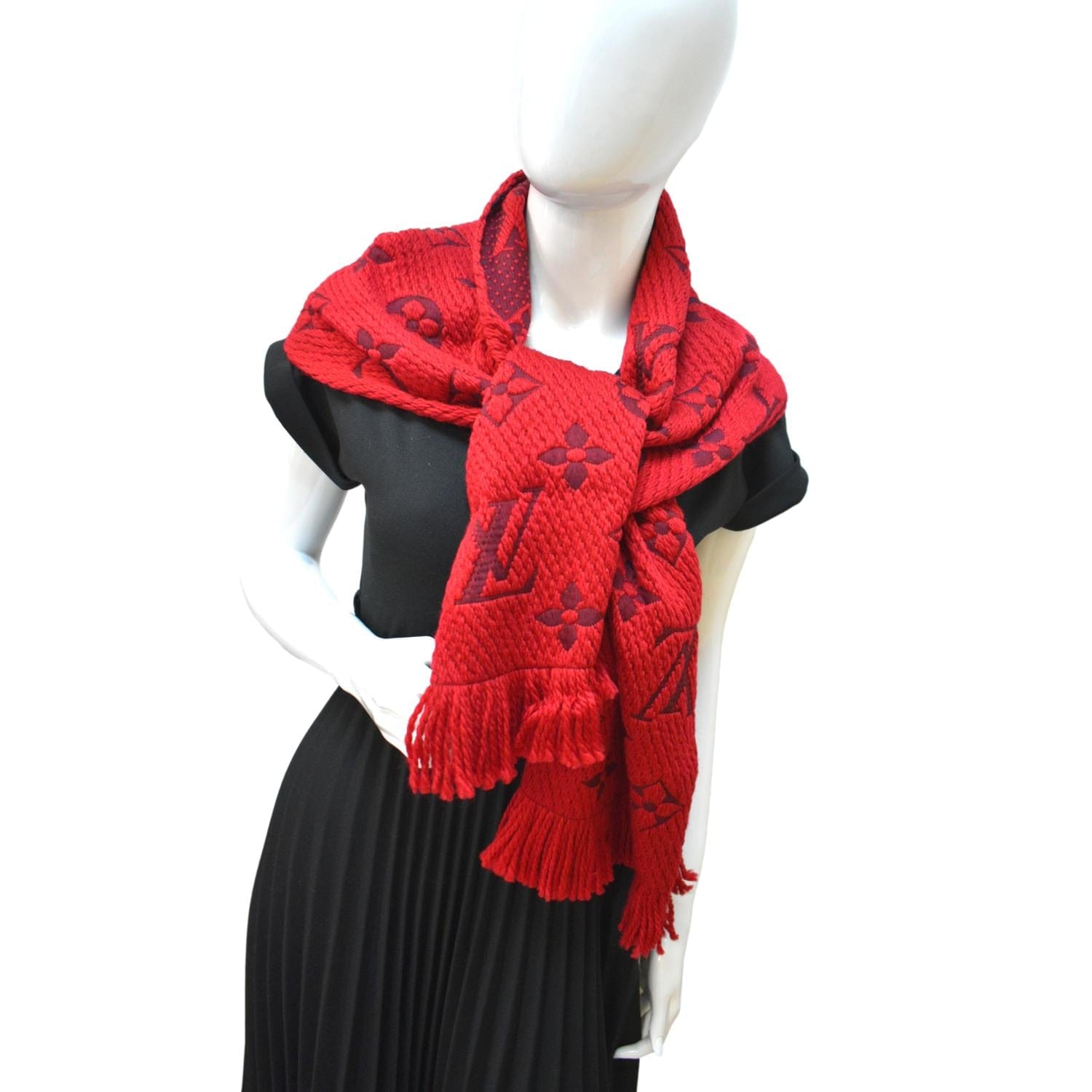 Silk hair accessory Louis Vuitton Red in Silk - 34248332