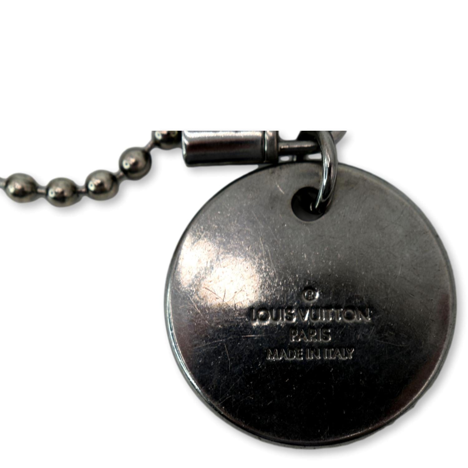 LOUIS VUITTON Monogram ID Pocket Key Chain Bag Charm & Key Holder