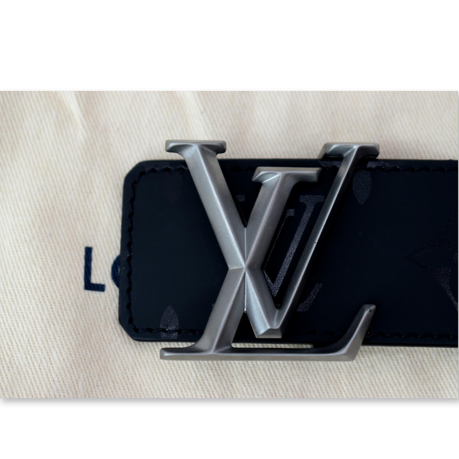 STUNNING Louis Vuitton LV Pyramide 40mm Reversible Belt Size 95