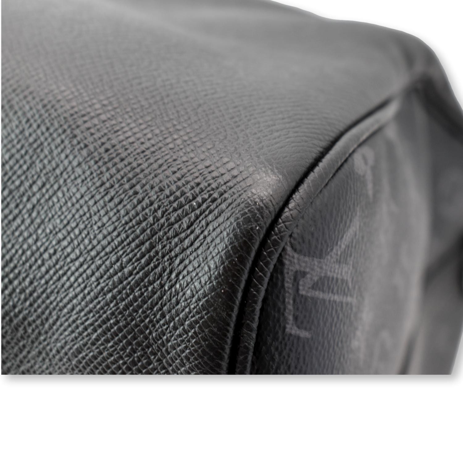 Louis Vuitton Titanium 50 Grey Keepall Bandouliere at 1stDibs