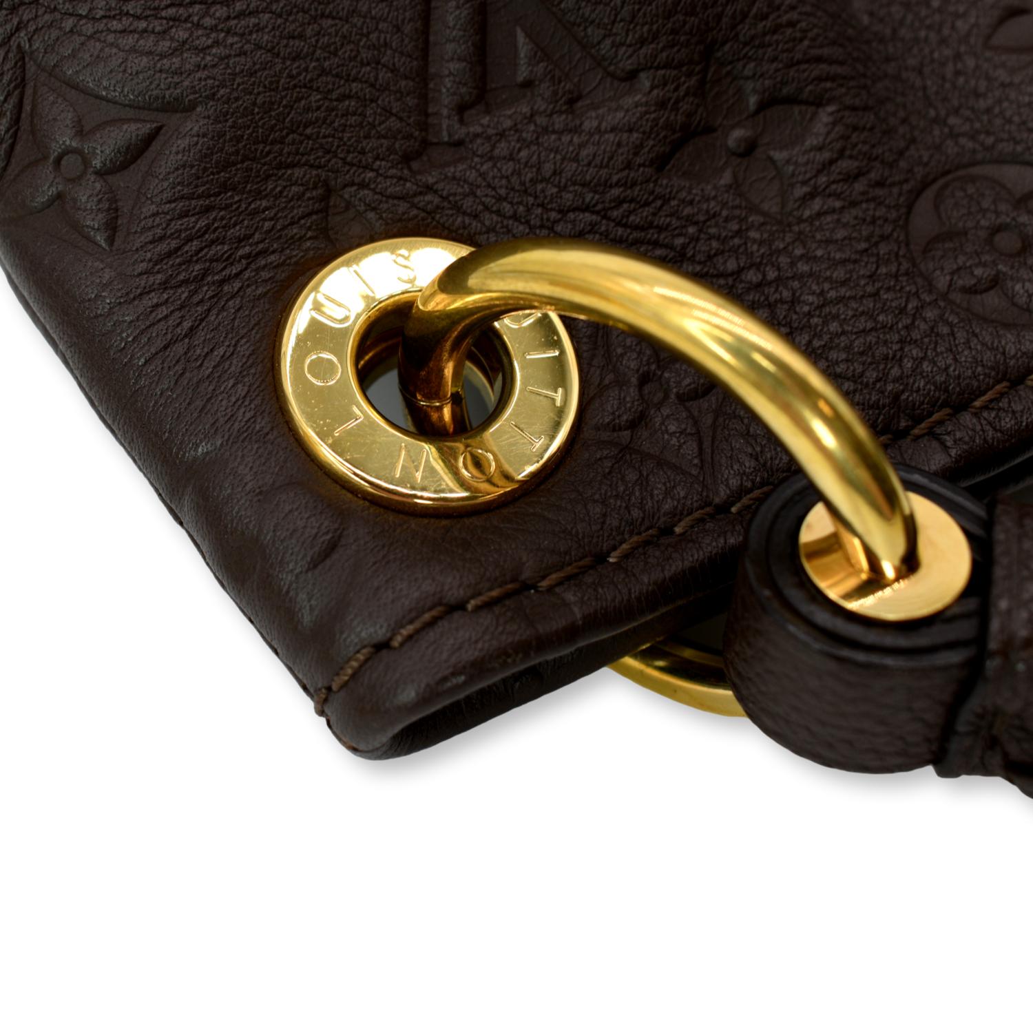 Louis Vuitton Terre Monogram Empreinte Leather Artsy MM Bag Louis