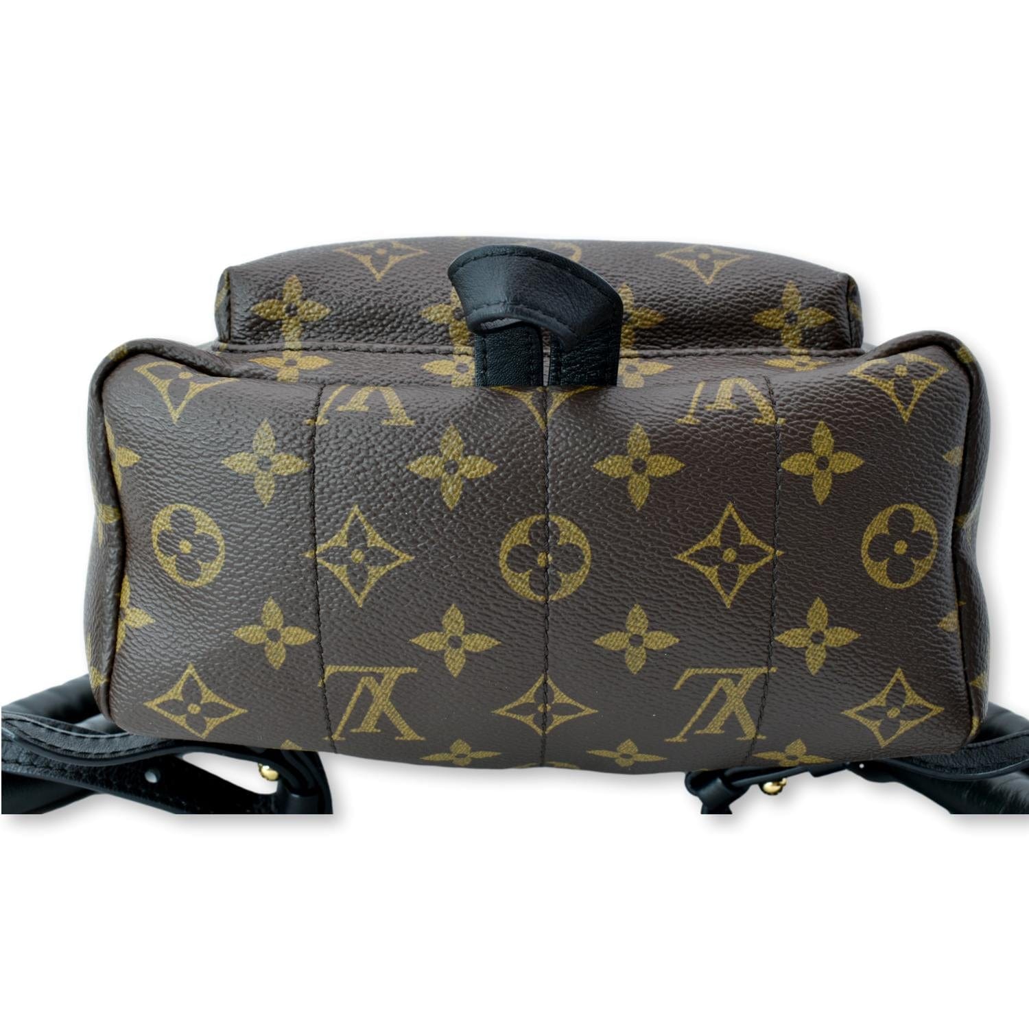 LOUIS VUITTON Palm Springs PM Monogram Canvas Backpack Brown LOUIS VUITTON Palm Springs PM Monogram Canvas Backpack Brown