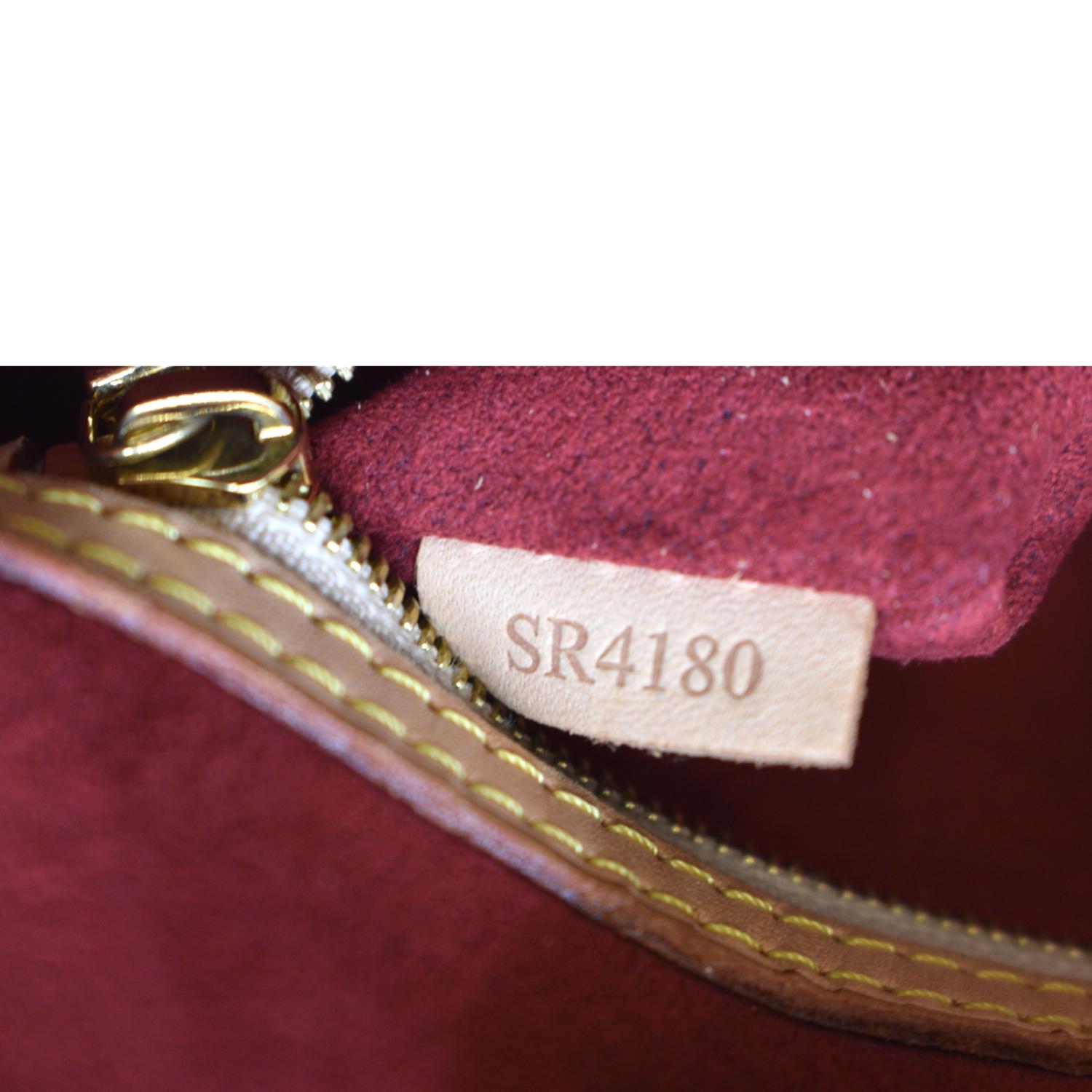 Louis Vuitton Red Interior Shoulder Bag Multicolor Canvas
