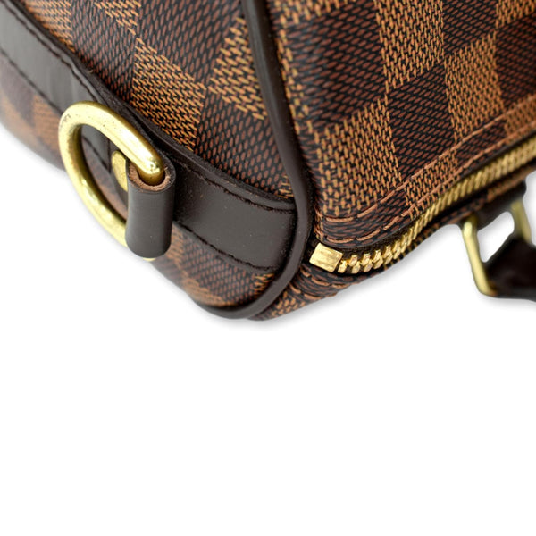 LOUIS VUITTON Speedy 25 Bandouliere Damier Ebene Shoulder Bag Brown