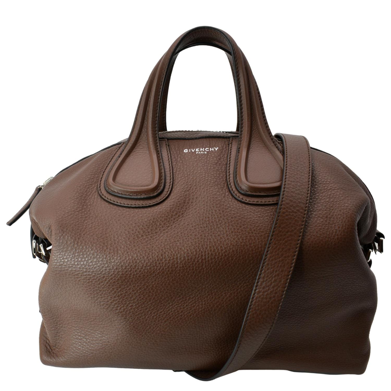 GIVENCHY Nightingale Leather Satchel Bag Dusty Rose