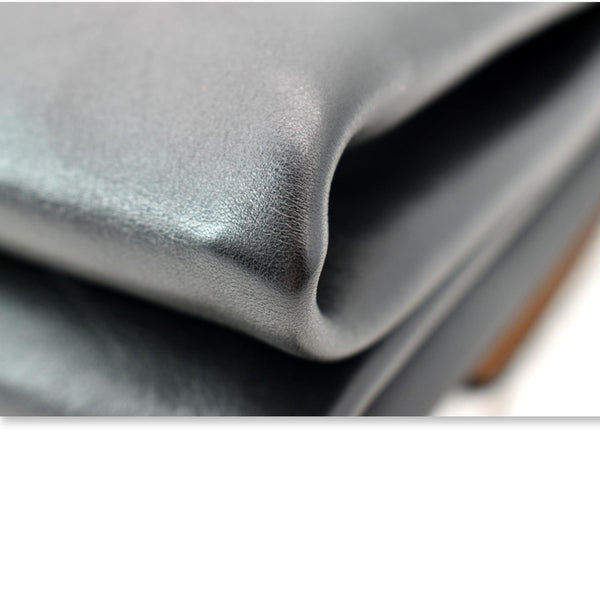 Prada Flap Turn Lock Shoulder Bag Black - Hot Deals
