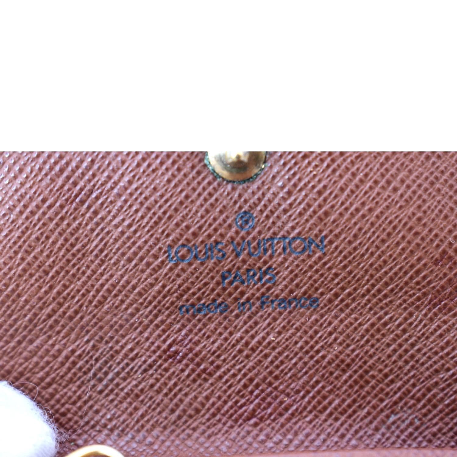 LOUIS VUITTON 6 key holder Monogram canvas/leather,  in 2023
