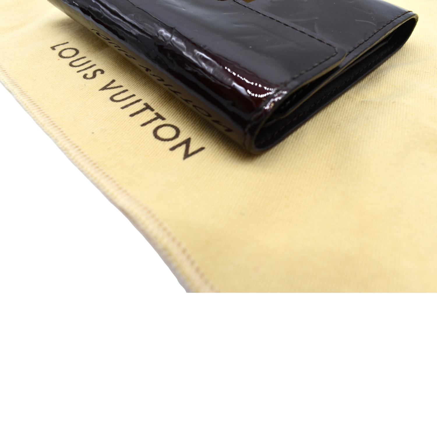 Louis Vuitton Monogram Vernis Patent Embossed Leather Amarante