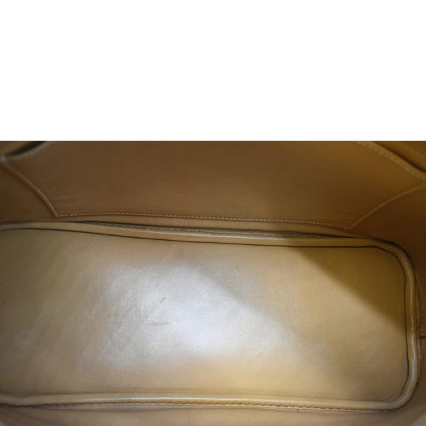 HERMES Bolide 31 Swift Leather Shoulder Bag Brown