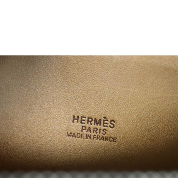 HERMES Bolide 31 Swift Leather Shoulder Bag Brown