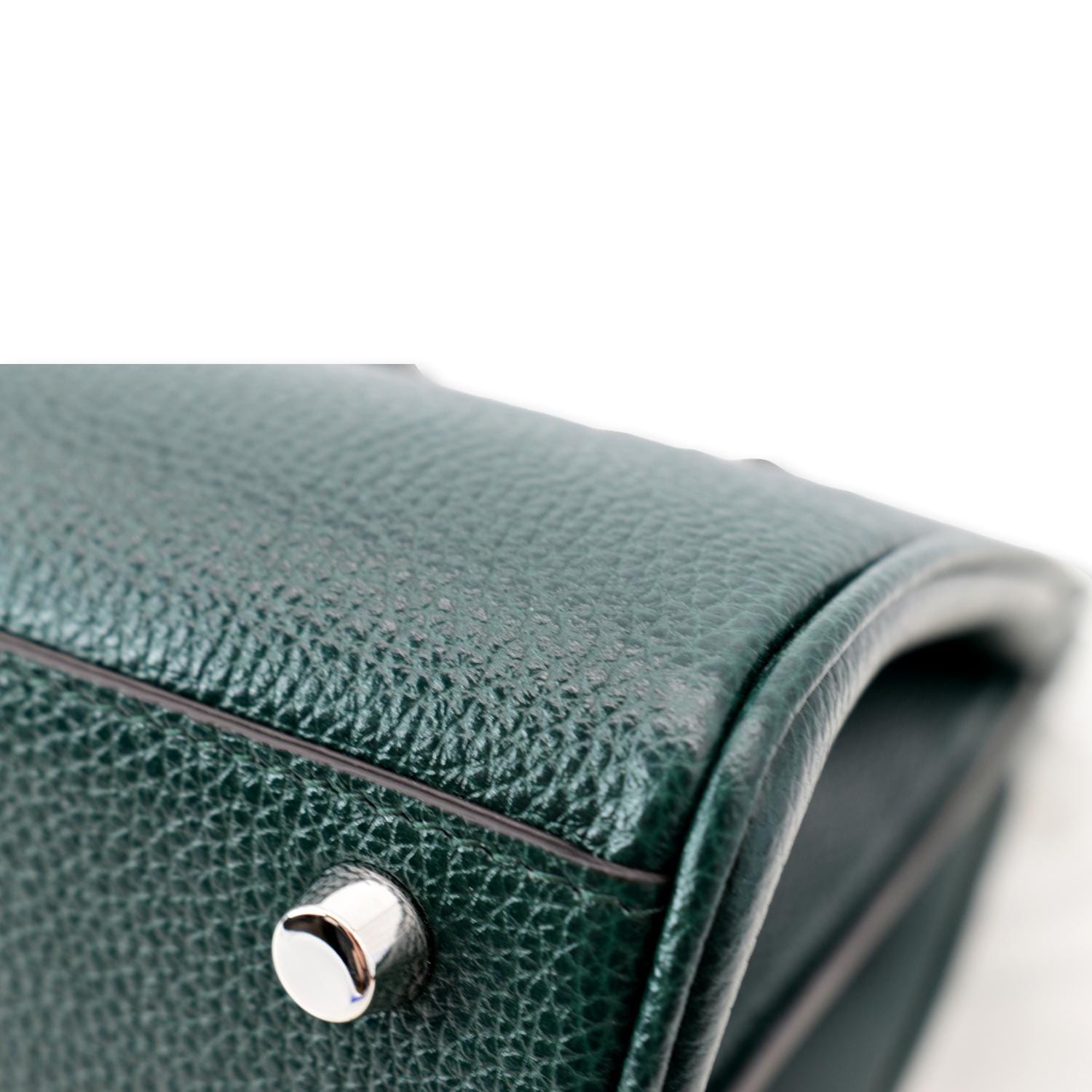 Gucci Ostrich Small Zumi Top Handle Bag - Blue Shoulder Bags, Handbags -  GUC1315876