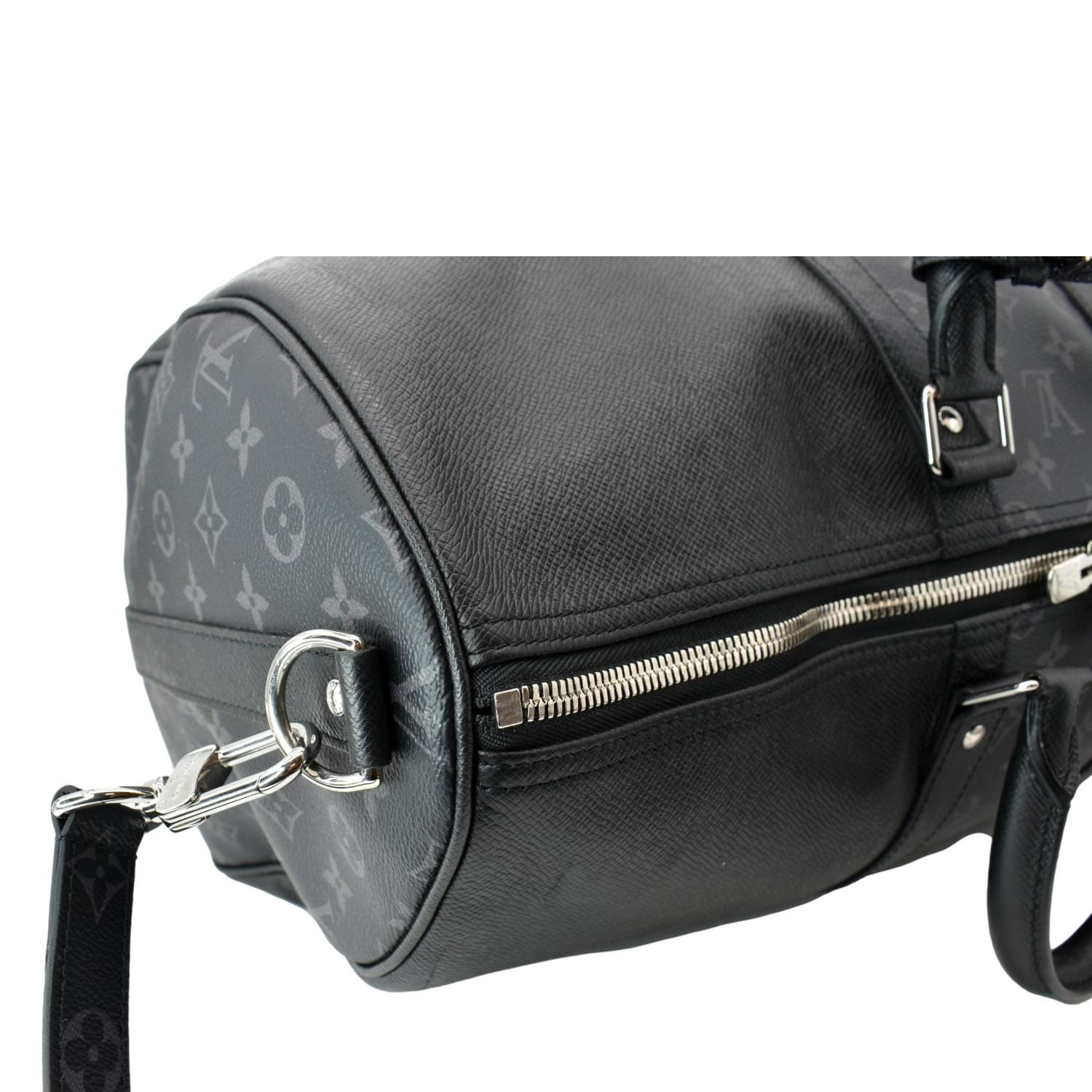 Keepall exotic leathers travel bag Louis Vuitton Grey in Exotic leathers -  37526989