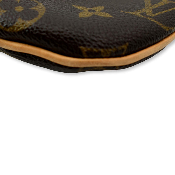 LOUIS VUITTON  Bosphore Pochette Monogram Canvas Shoulder Bag Brown