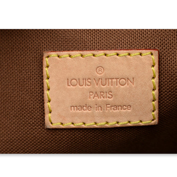 LOUIS VUITTON  Bosphore Pochette Monogram Canvas Shoulder Bag Brown