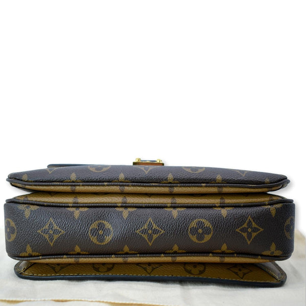 LOUIS VUITTON  Metis Pochette Reverse Monogram Canvas Crossbody Bag Brown