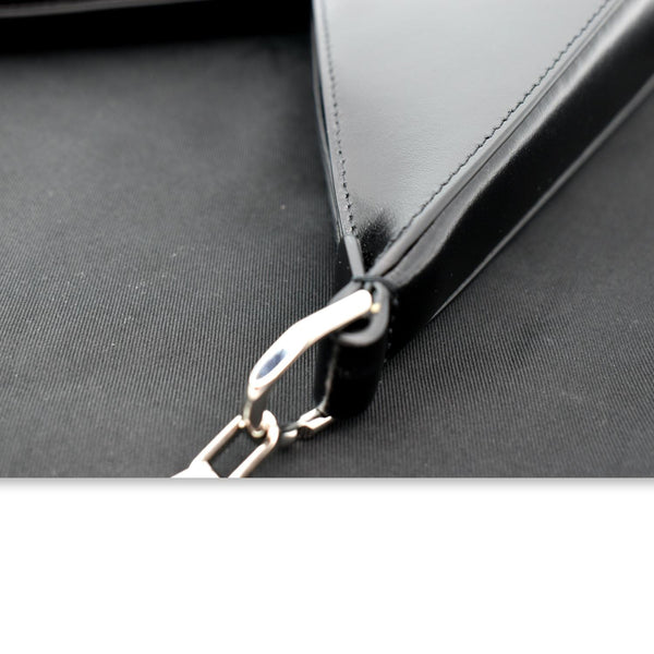 GIVENCHY Mini Cut Out Leather Shoulder Bag Black