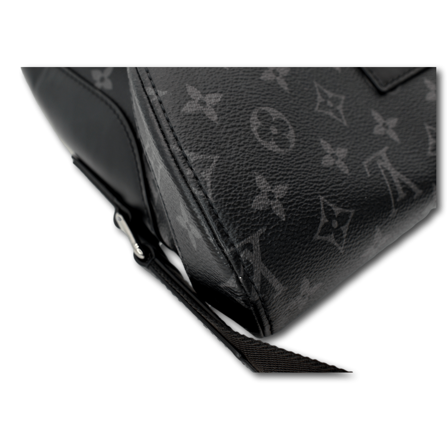 Louis Vuitton Men’s Messenger Voyage Pm Shoulder Bag Monogram Eclipse Black  Gray