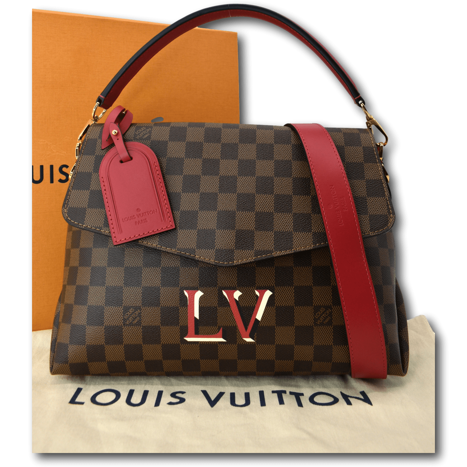 Louis Vuitton Beaubourg Bag MM Damier Ebene