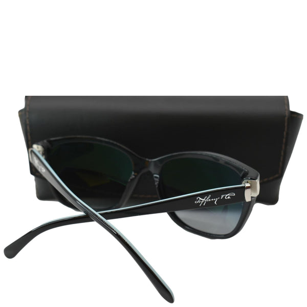 TIFFANY & CO TF4083 8001/4L Black Sunglasses Blue Gradient Lens