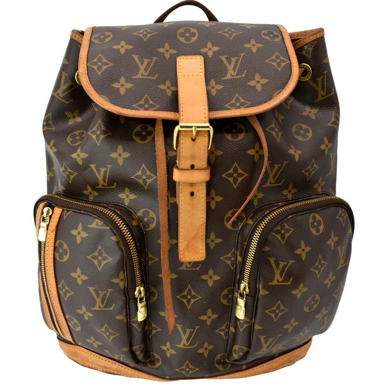 https stockx.com louis-vuitton-backpack-bosphore-monogram-brown LOUIS VUITTON Sac A Dos Bosphore Monogram Canvas Backpack Bag Brown