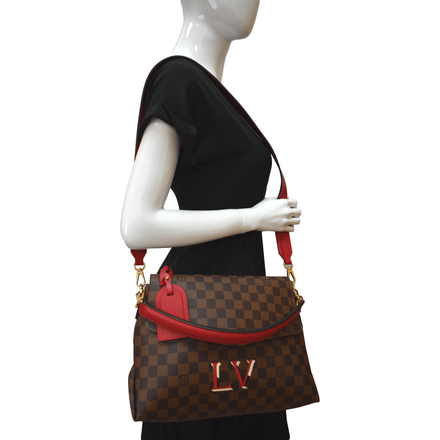 Louis Vuitton Beaubourg Bag MM Damier Ebene at 1stDibs