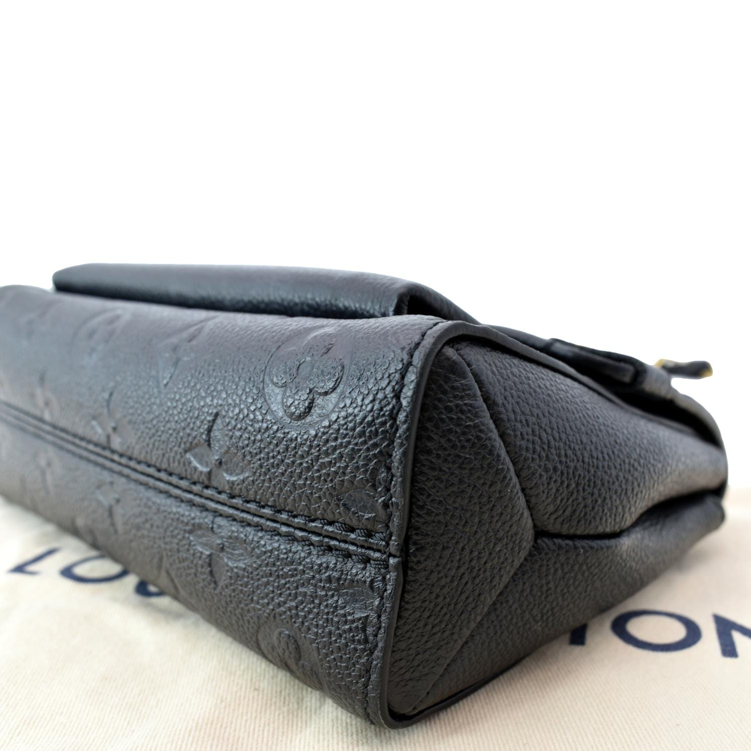 Louis Vuitton Vavin BB (Black Embossed Monogram Empreinte Leather )