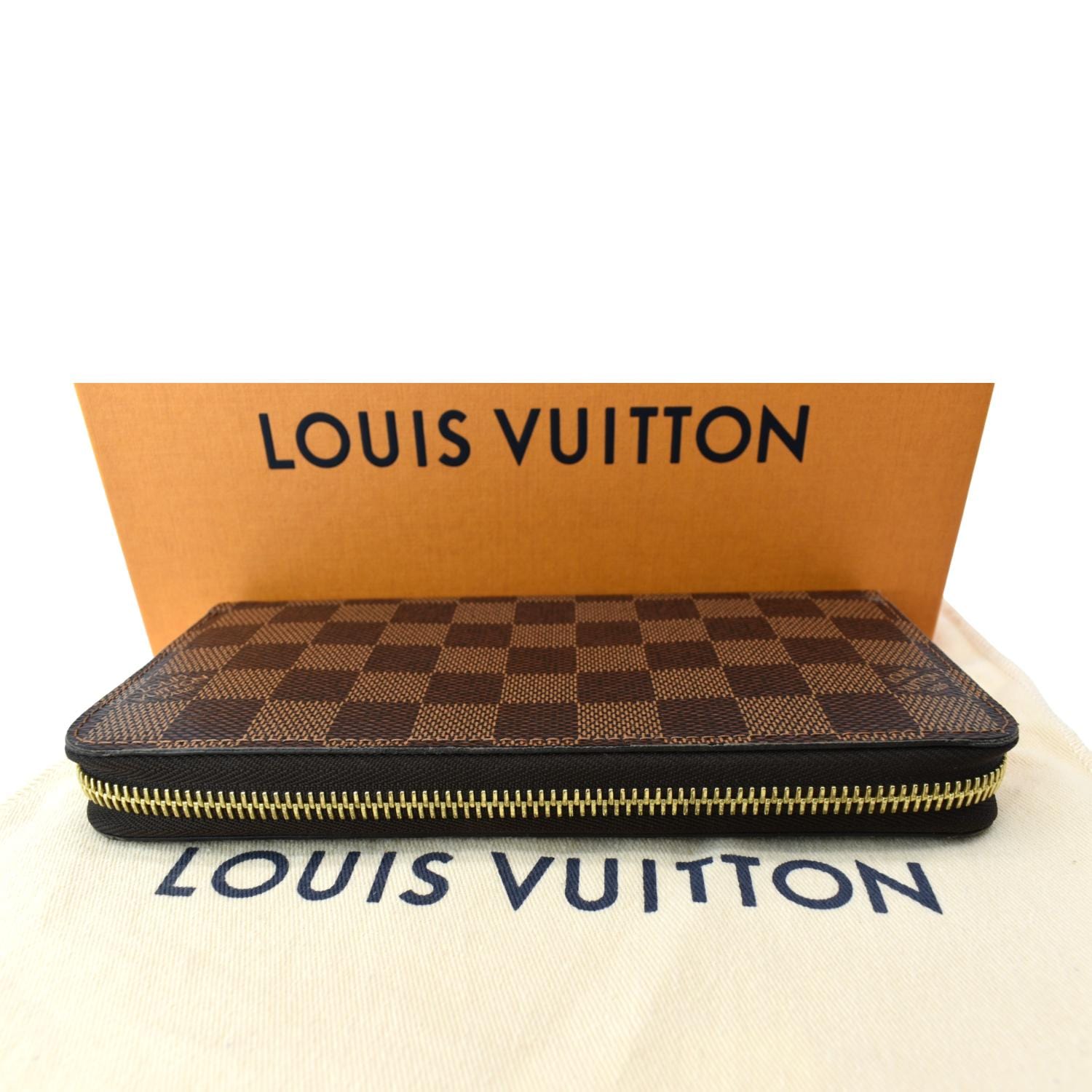 Louis Vuitton Damier Ebene Zippy Wallet