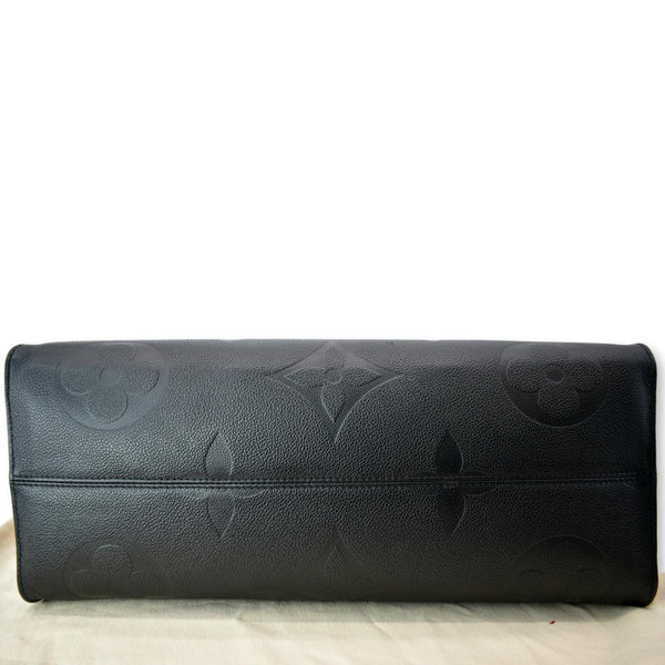 LOUIS VUITTON Onthego GM Monogram Empreinte Leather Tote Bag Black - Hot Deals