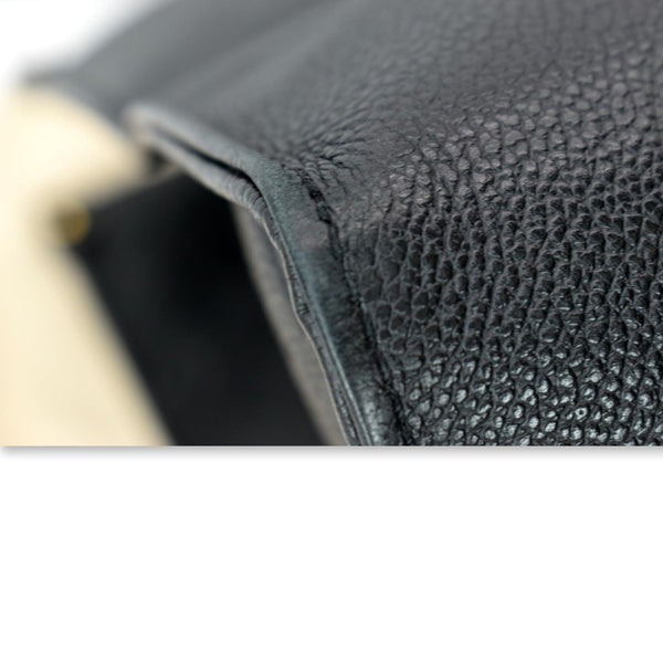 LOUIS VUITTON Onthego GM Monogram Empreinte Leather Tote Bag Black - Hot Deals