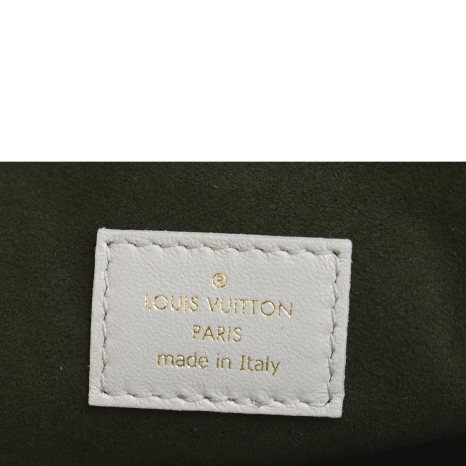 Louis Vuitton Cream Monogram Lambskin Coussin PM, myGemma